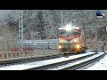 🚊🚄 Trenurile Dimineții în Gara Sinaia/Morning Trains in Sinaia Train Station - 08 December 2021