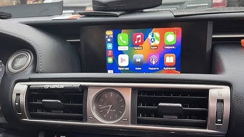 Sinairyu Carplay Module For Lexus NX UX GS RX LC LS LM ES 2017- Android Auto Wireless CarPlay Mirror
