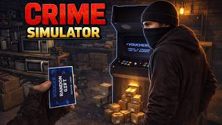 KÖPER VOUCHER-MASKIN I CRIME SIMULATOR med UFOSXM