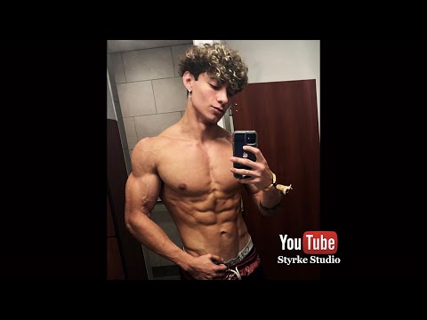 Teen Bodybuilding Shredded Physique Body Update Posing Cameron Castilla Styrke Studio