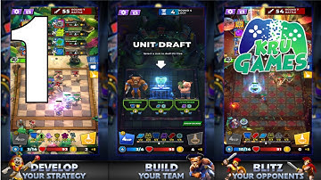 Chaos Combat Chess Gameplay Walkthrough #1 (Android, IOS)