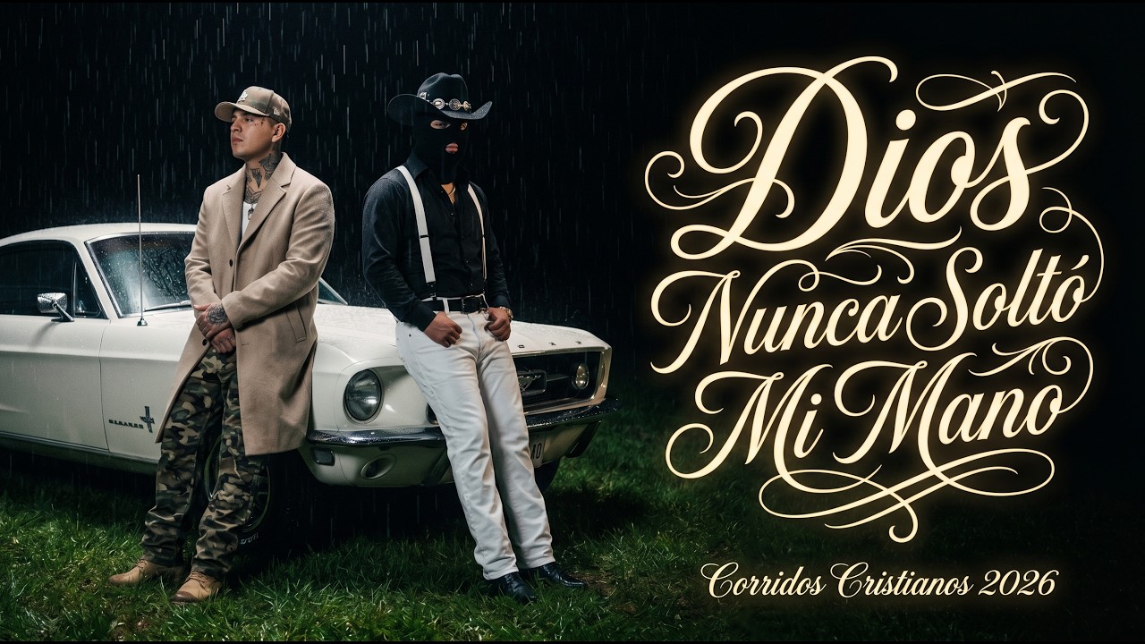 Dios Nunca Soltó Mi Mano - El Vaquero Solitario | Corrido Tumbado Cristiano ✝️