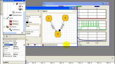 AnimatLab Spiking Chemical Synapses