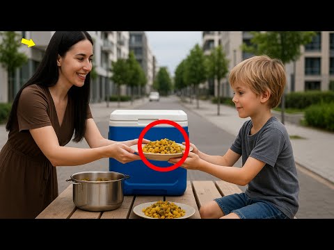 بائعة طعام على الطريق كانت تطعم طفل ا مشرد ا كل يوم وفي يوم من الأيام هبطت مروحيتان عند عربتها