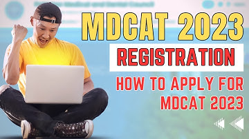 MDCAT 2023 Registration Processs (PMDC) #MDCAT2023 #mdcat