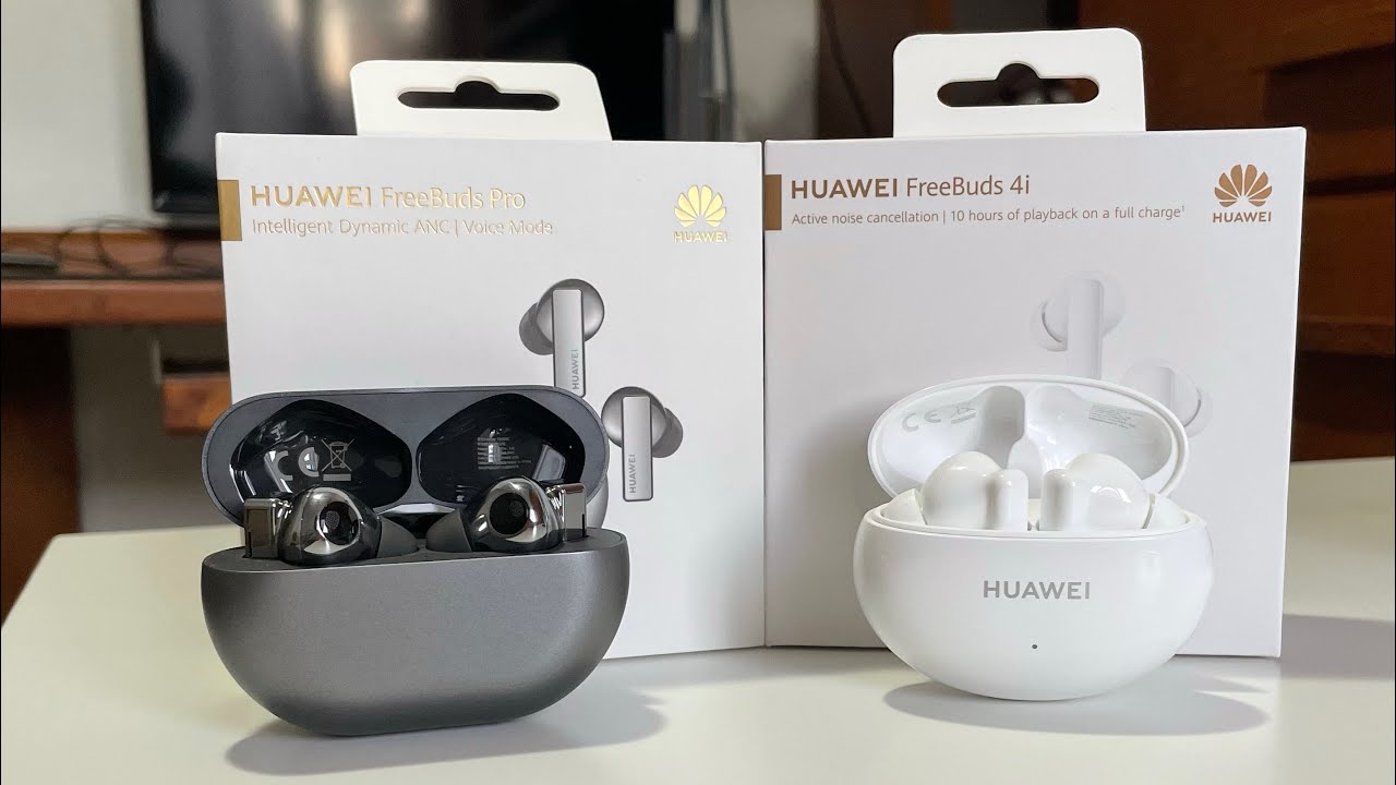 Huawei FreeBuds Pro VS Huawei FreeBuds 4i 🔥 ANÁLISIS Y COMPARATIVA en  español 