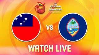 3RD Place Game: Samoa v Guam | Full Basketball Game