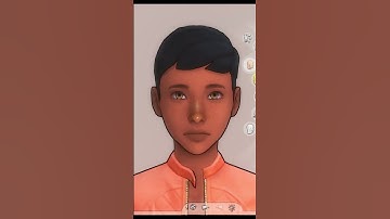 Making the same Sim in The Sims 2 and Sims 4 #simscas #sims4 #sims2 #sims4cas #thesims4