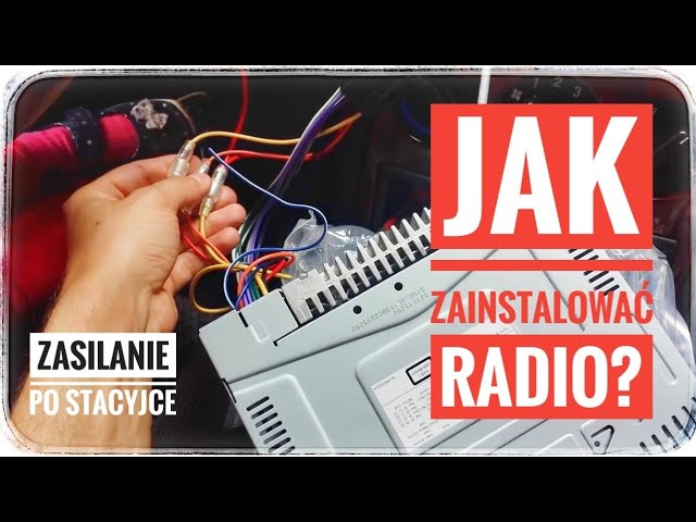 Jak Zainstalować Radio Samochodowe? Montaż Radia Alpine Cde-173Bt W Opel Astra G | Forumwiedzy - Youtube