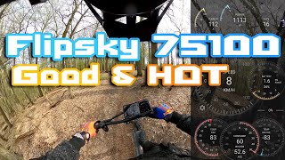 Flipsky 75100 1st impression on Escoot⚡Cheap & good FSESC 🚀But Overheats like crazy 🔥