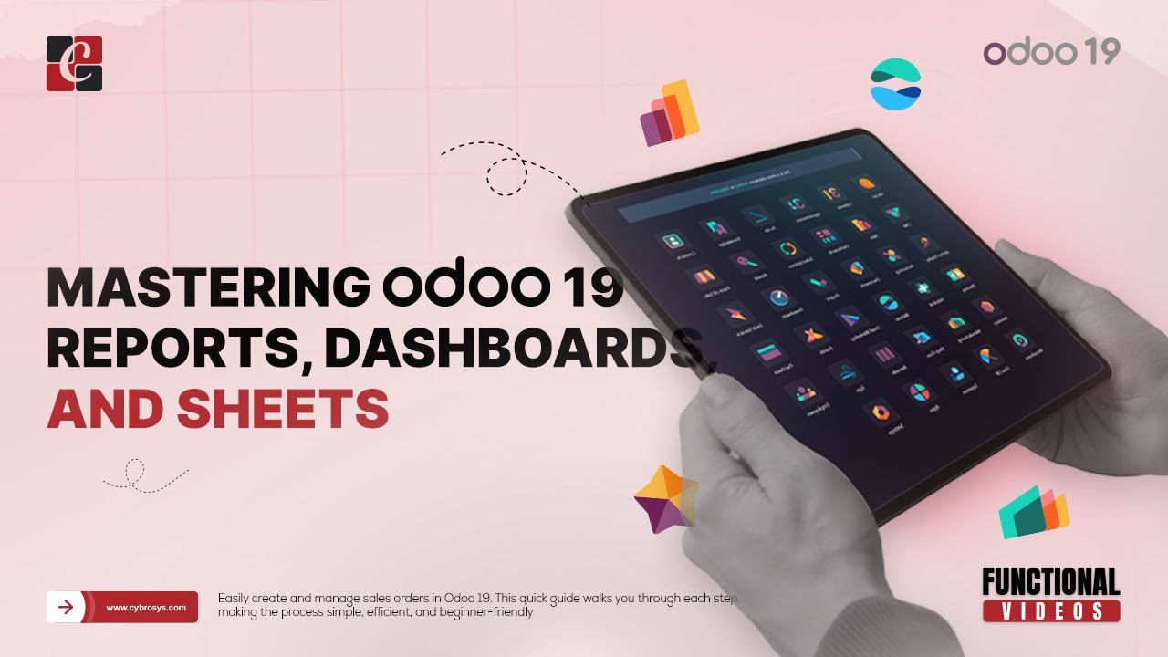 Mastering Odoo Reports, Dashboards, and Sheets | Odoo 19 Features ...