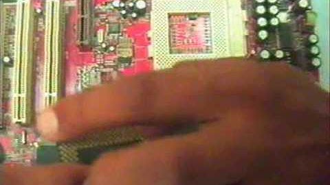 computer hardware in urdu( processor fitting on the boards) part 12