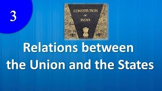 Relations between the Union and the States