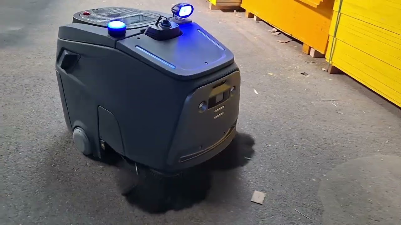 Gausium Beetle Industrieroboter Mr  Blue & friends