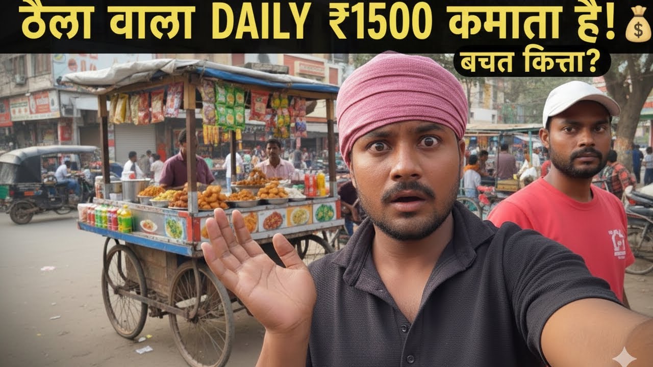 Ek  Thela ￼wala daily ka 1500 kamata hai  bachat ￼