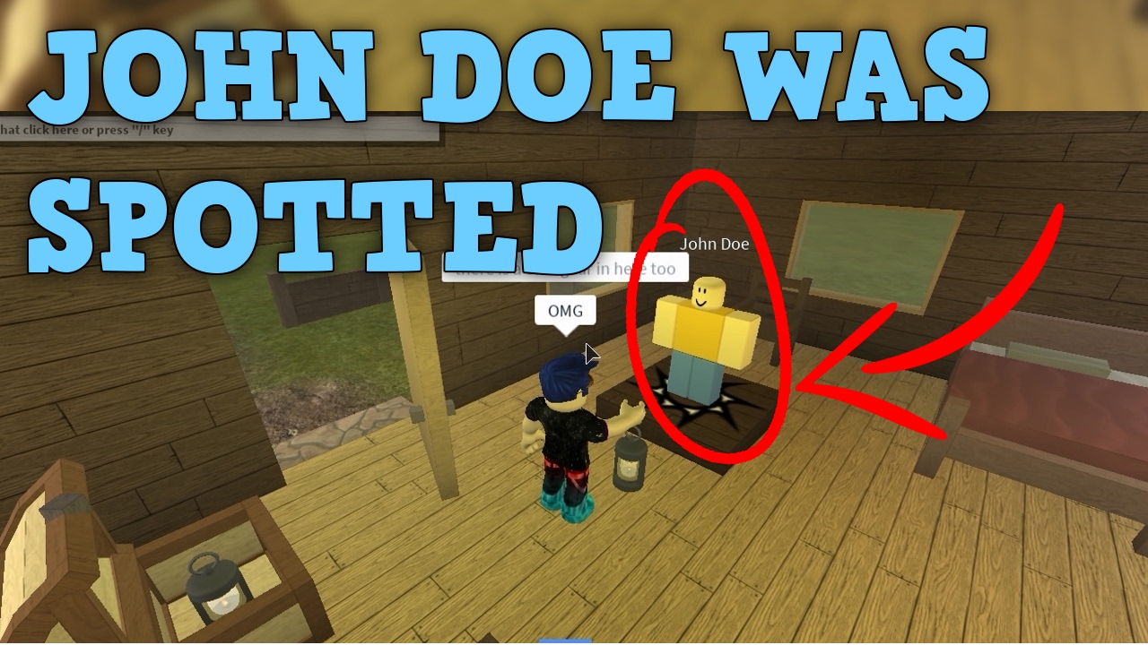 Insane Footage Of John Doe Found On Roblox Game Youtube - john doe returned roblox