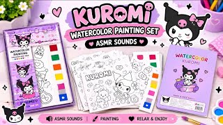 Full This Kuromi Watercolor Set Worth Buying Honest Review & Painting Test 🎨🖤 News