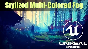 Stylized Multi-Colored Fog in UE4/UE5