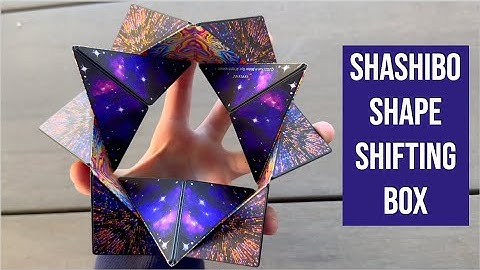 SHAPES! SHASHIBO Shape Shifting Cube / Box