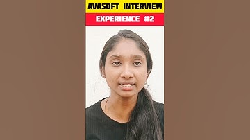 Avasoft Interview Experience #2 #avasoft #interviewexperience #tamil #shorts