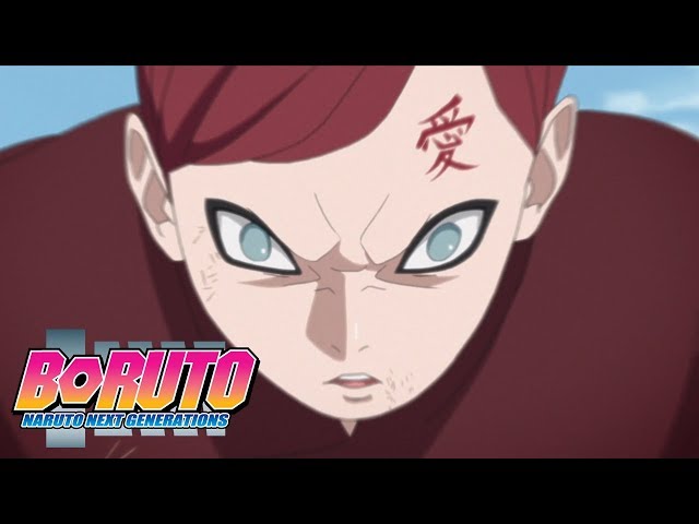 Boruto episode 121 - protecting Shukaku