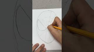 How to Draw Spiderman Mask Step by Step - EASY For Beginners #spiderman #mrschuettesart