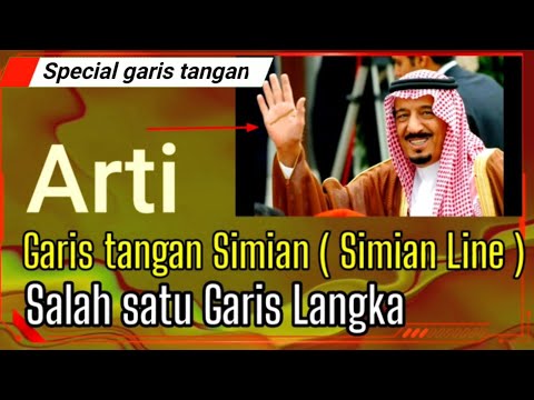 ARTI GARIS TANGAN SIMIAN LINE salah satu garis langka di telapak tangan