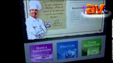 ISE 2013: Eclipse Digital Explains More Restaurant Menu Software Features