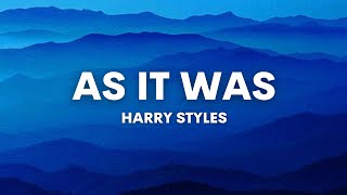 As It Was - Harry Styles