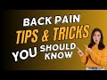 Back pain tips  tricks should know  knoxville tn  dr josh rucker