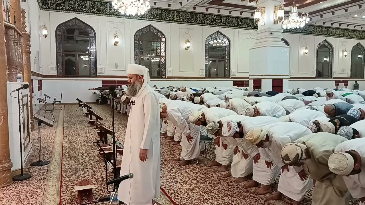 جامع الشيخ محمد بن عمير الهنائي|  الجزء ١٧| ليلة ١٧رمضان| القارئ إبراهيم الجابري