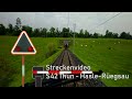 Führerstandsmitfahrt / cab ride S42 Thun - Hasle-Rüegsau - 🚃 BLS RABe 525 NINA 🌦️