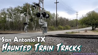 Haunted Train Tracks in San Antonio Texas Testing Out the Urban Legend Ghost Story HD & POV Video