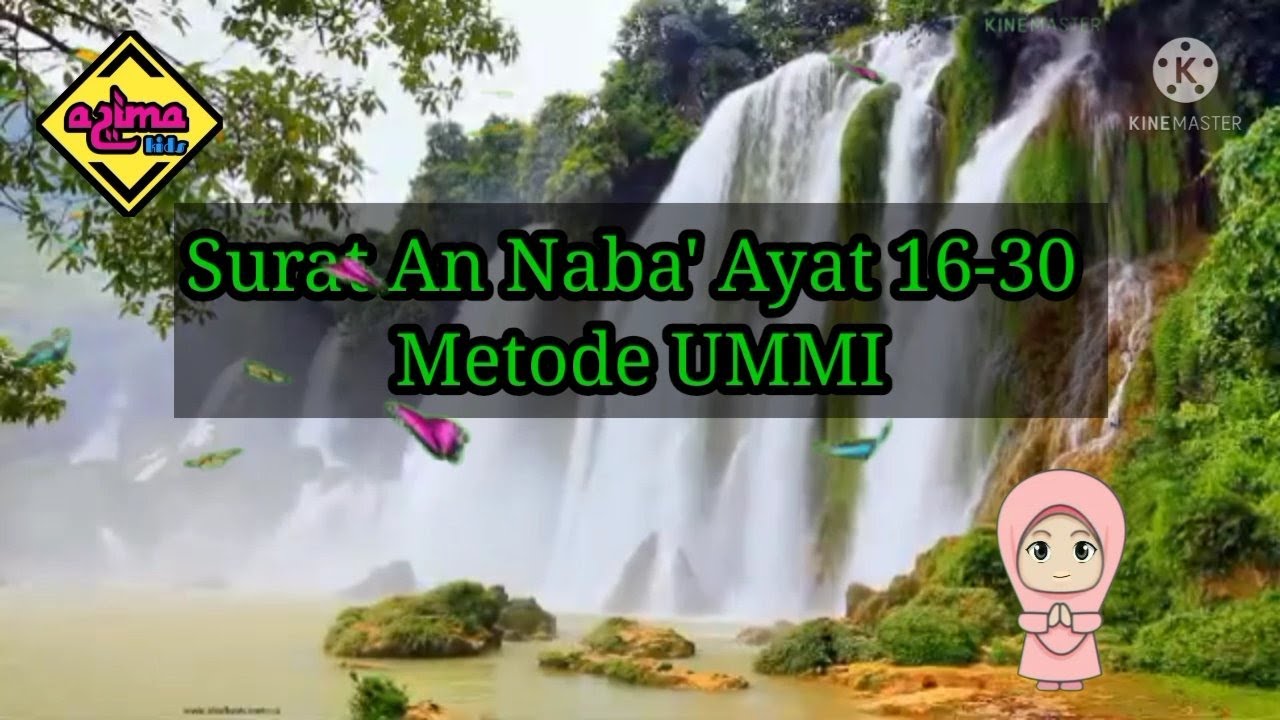Surat An Naba' ayat 16 - 30 Metode UMMI