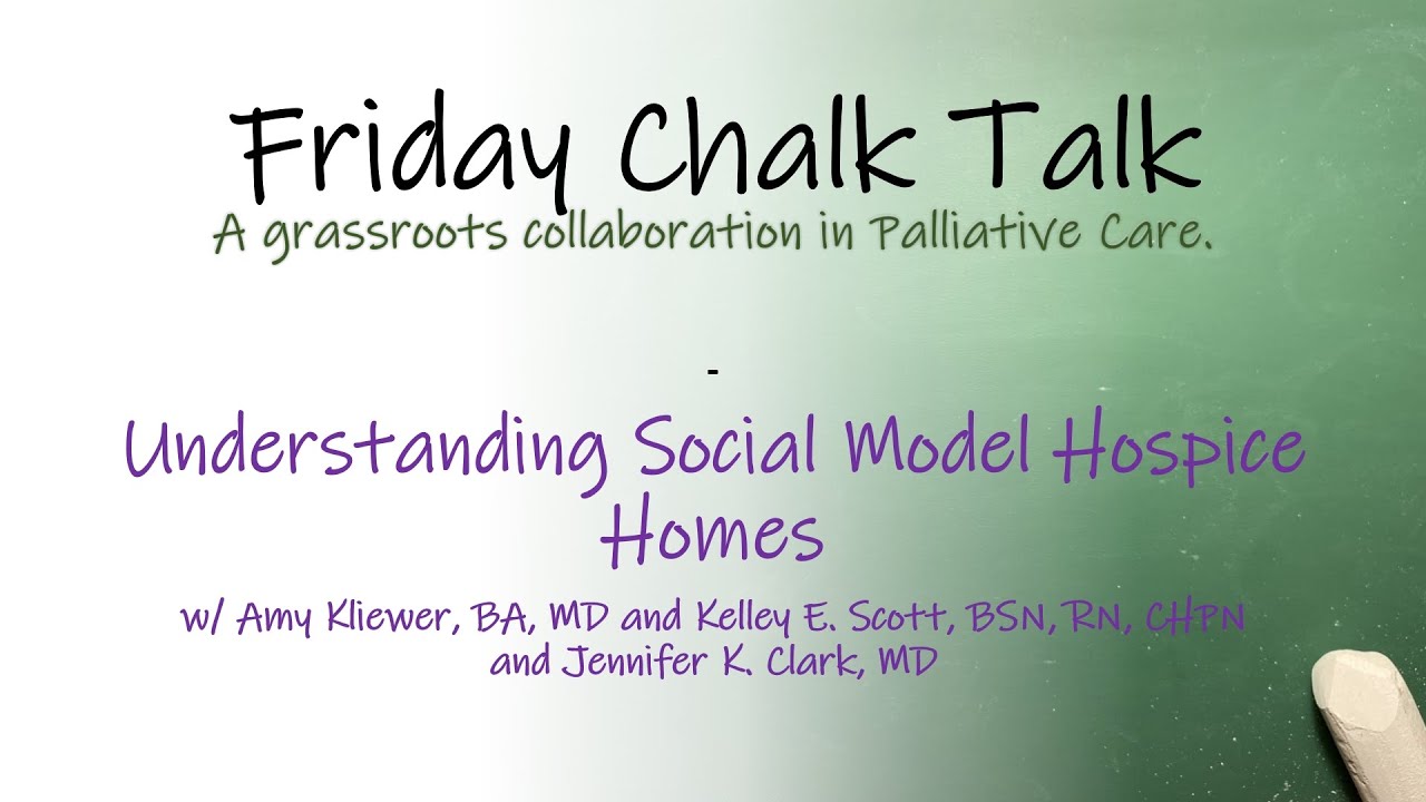 Understanding Social Model Hospice Homes - YouTube