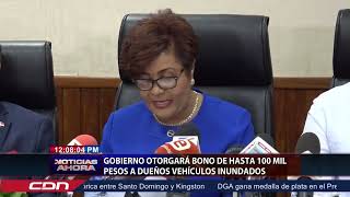 Gobierno otorgará bono de hasta 100 mil pesos a dueños de vehículos inundados