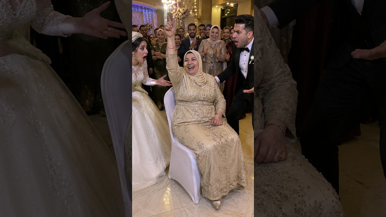 ام العريس كسبت لعبه الكراسي يوم الفرح والعريس والعروسة مصدومين هههههههه