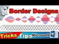 Create Beautiful Borders in Microsoft Word Using Lines, Curves and Arcs