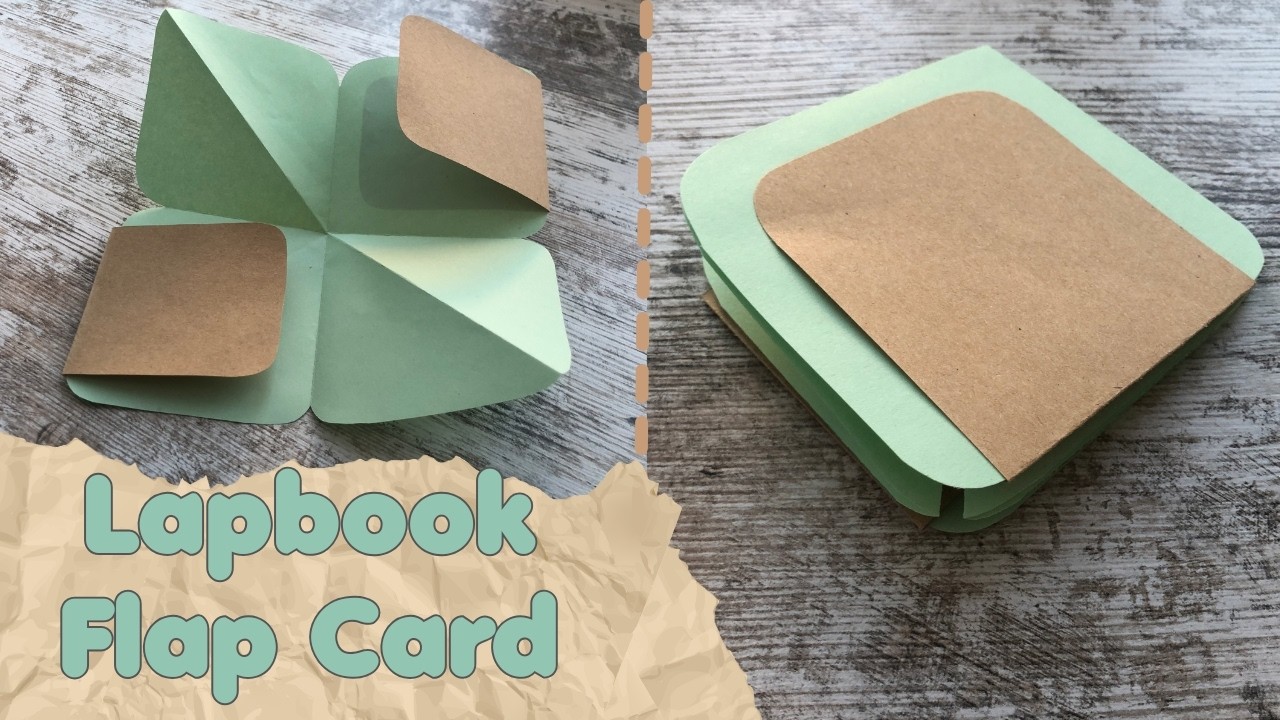 Lapbook Flap Card