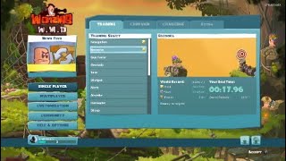 Worms W.M.D - Training: Bazooka (Gold Medal)
