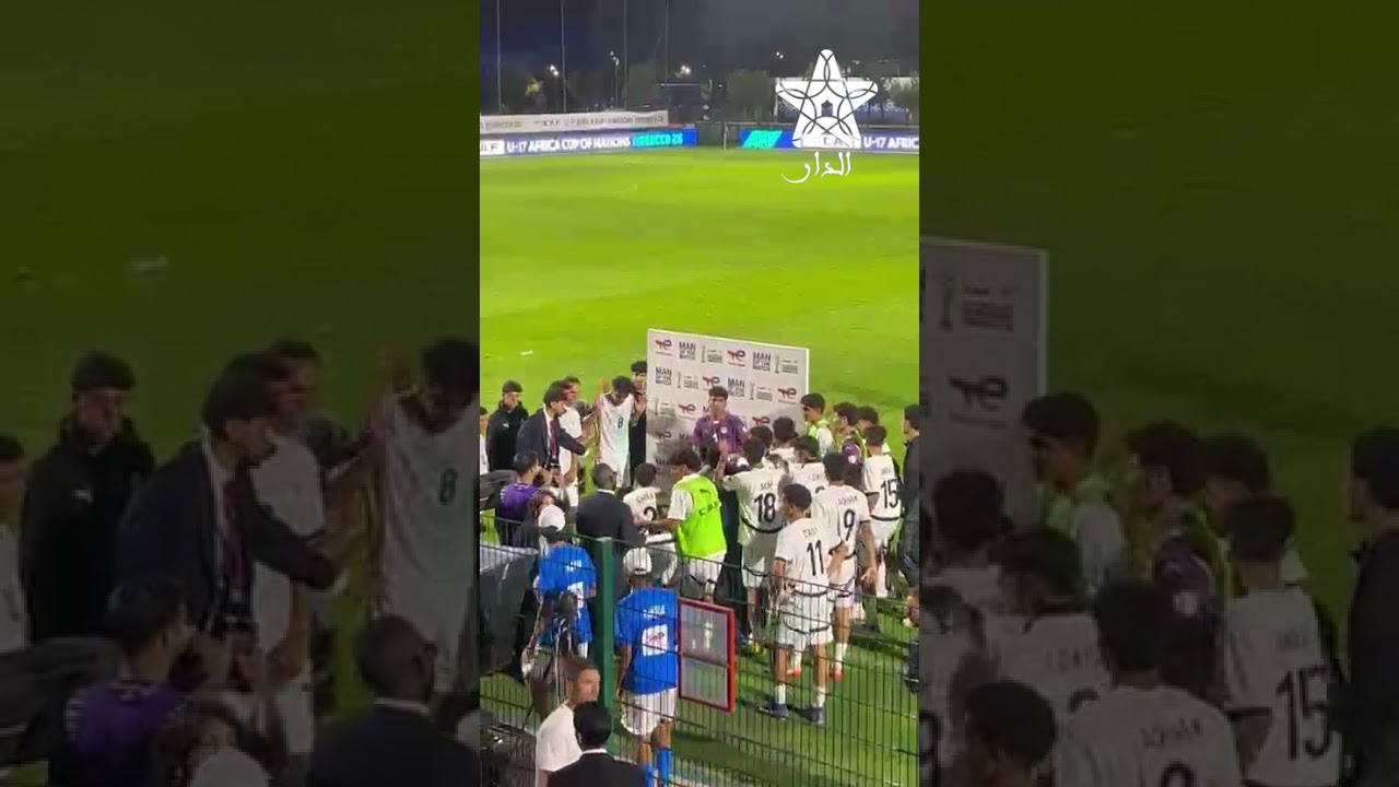احتفالات هستيرية للاعبي منتخب مصر بعد احتلال المركز الثالث في كأس إفريقيا U17