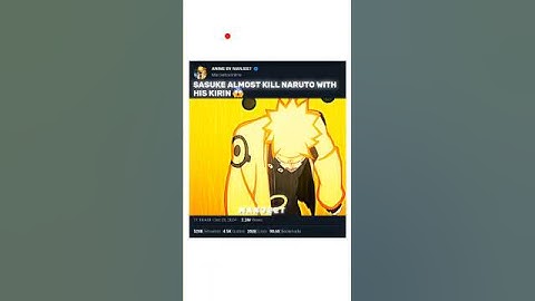 SASUKE USE KIRIN ⚡☠️🥶