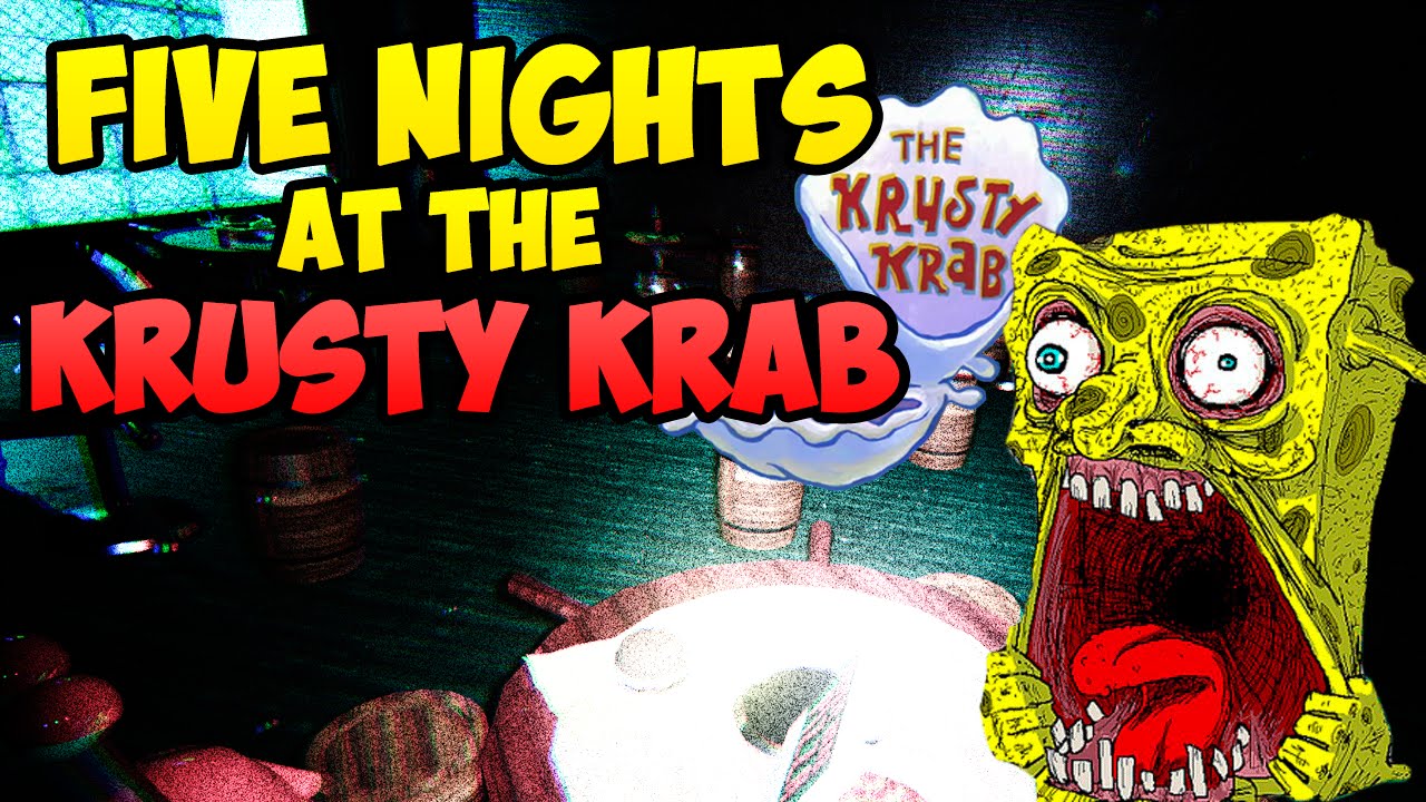 НОЧЬ В КРАСТИ КРАБ Five Nights at the Krusty Krab