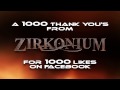 Thank you from zirkonium for 1000 likes on facebook