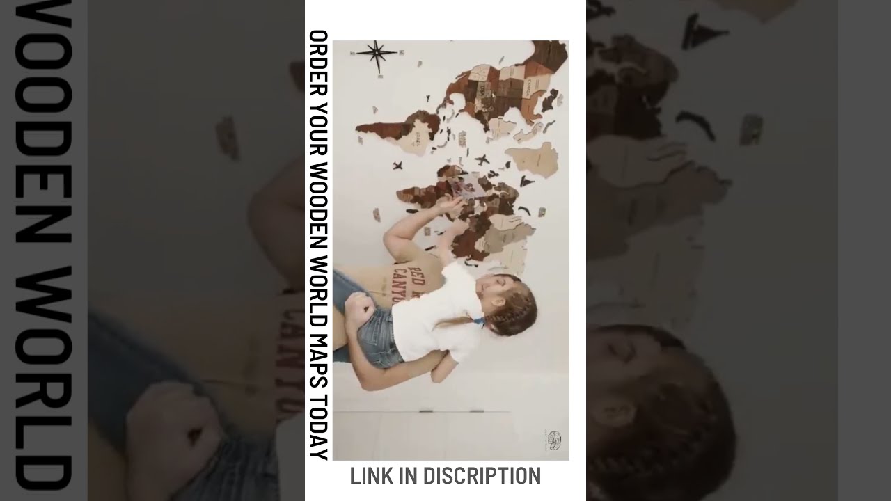 wooden maps for home decor | Best gift for him/her 