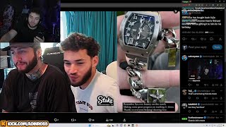 Information Adin Ross Makes FaZe Banks Tear Up After Getting Him Back His STOLEN Chrome Hearts Richard Mille Update