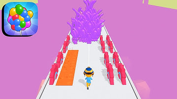 Balloon Run ​- All Levels Gameplay Android,ios (Part 6)