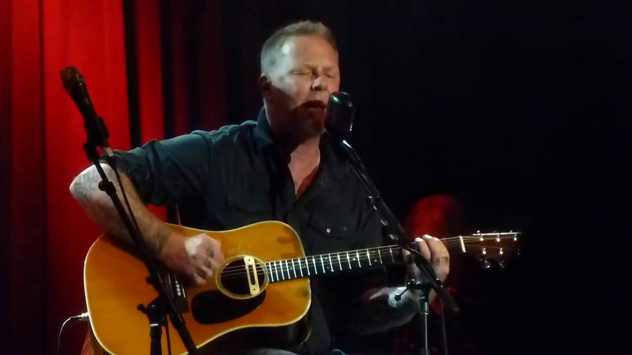 James Hetfield Motorbreath Acoustic San Francisco 2016 YouTube