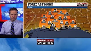 Springlike conditions continue