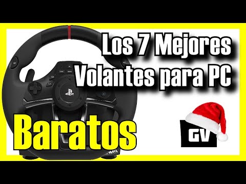 🚗🔥 Los 7 MEJORES Volantes para PC BARATOS de Amazon [2025]✅[Calidad/Precio] Económicos / Simracing